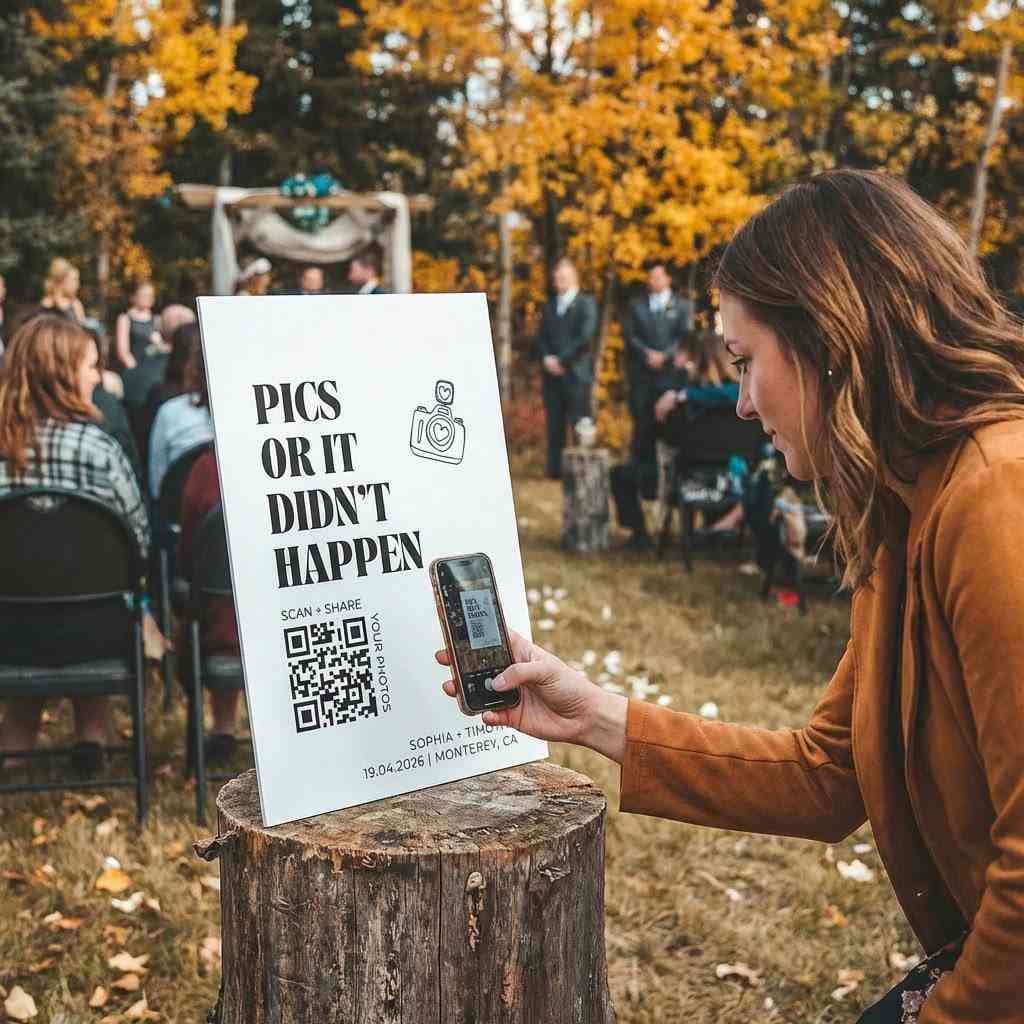 Guests scan and upload