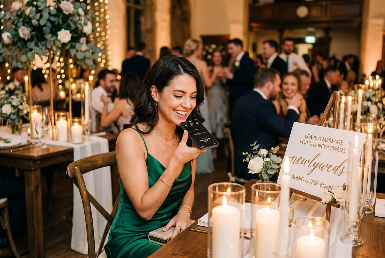Wedding Audio Guest Books: How They Work + Message Ideas