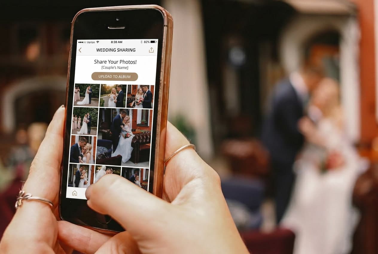 How to Share Wedding Photos With Guests in 2026 (The Method That Actually Works)