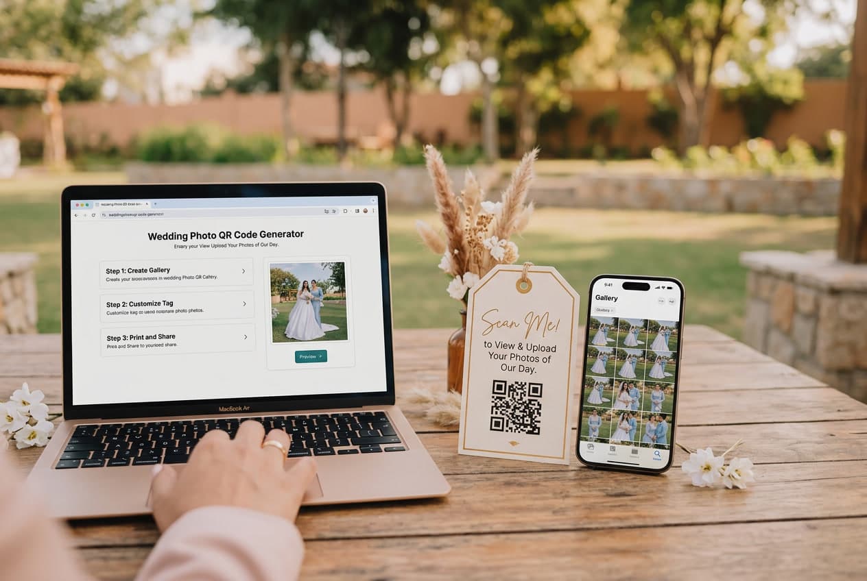 How to Make a QR Code for Wedding Photos (Takes 2 Minutes)