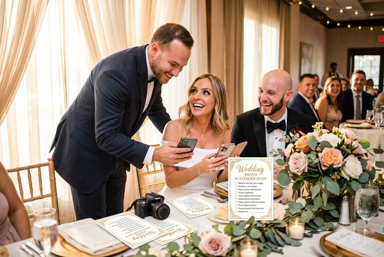 Wedding Photo Scavenger Hunt: 50+ Ideas + How to Actually Collect All the Photos